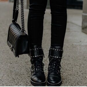 Sam Edelman Jennifer studded boots, size 6, brand new